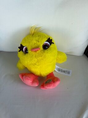 Disney Yellow Chick Plush with Pink Feet